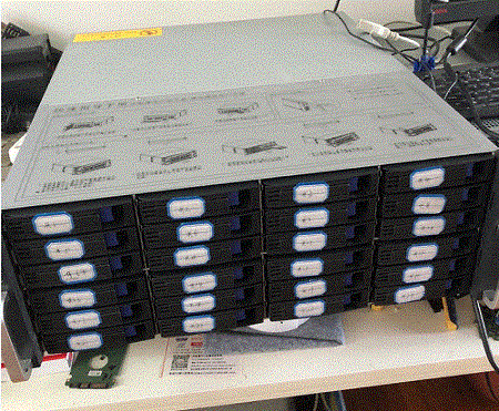 144TB 海康威视磁盘阵列视频丢失恢复案例